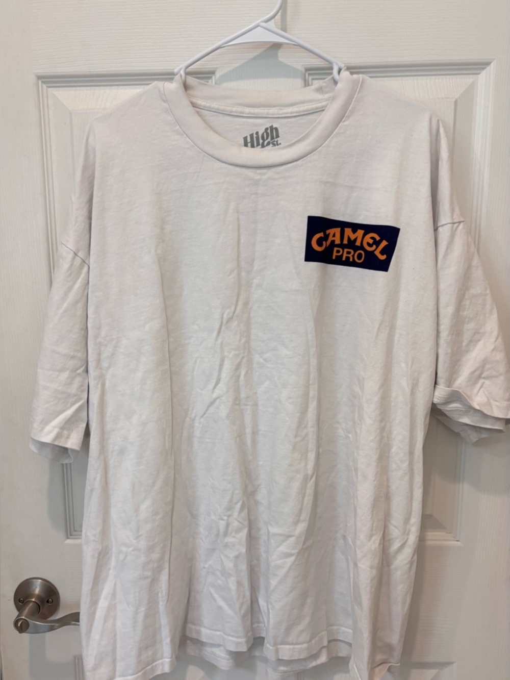 Camel Pro Racing Logo Pocket T-Shirt - White